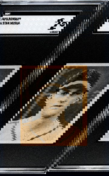 1948 Bowman Stan Musial RC SGC 2