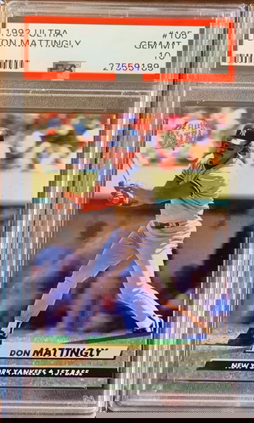  1992 Ultra Don Mattingly #105 PSA 10