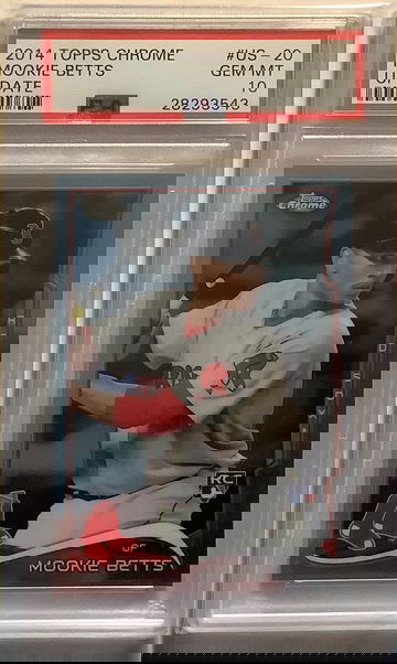 2014 Topps Chrome Update Mookie Betts US20