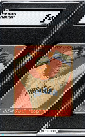 1933 Goudey Ted Lyons #7 SGC 1