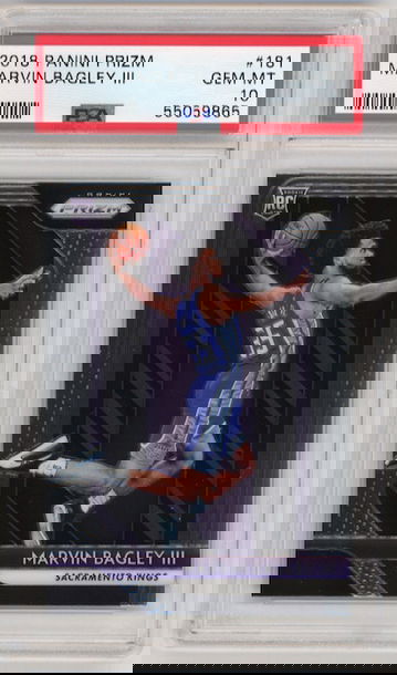 Marvin Bagley III 2018 Prizm PSA 10 Rookie