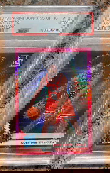 2019 Donruss Optic Coby White Rookie Hyper Pink