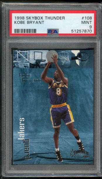 1998 Skybox Thunder Kobe Bryant PSA 9