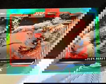 2025 TOPPS CHROME UFC  Alex Perez  /199  AQUA REFRACTOR  #60