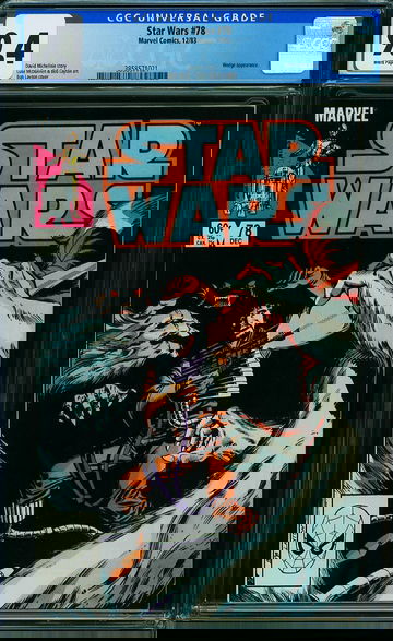 STAR WARS #78, CGC 9.4 NM