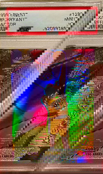 1999 Kobe Bryant Finest Refractor Psa 9