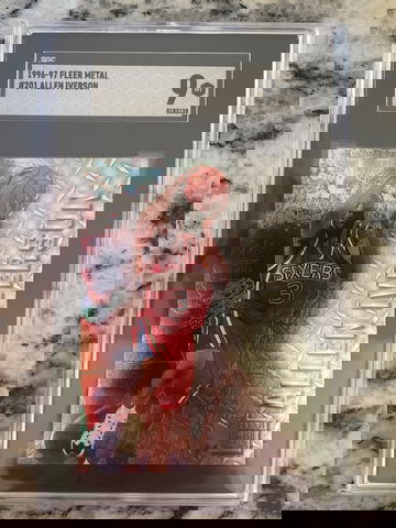1996-97 Fleer Metal Allen Iverson #201