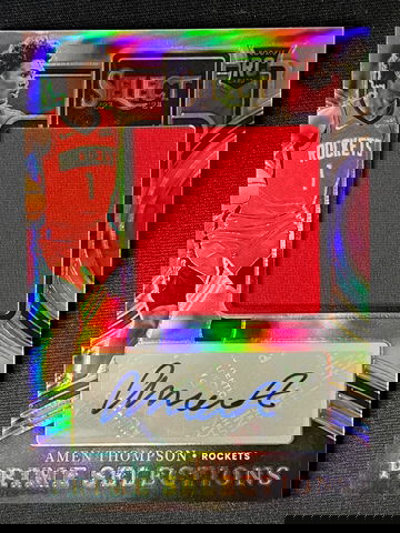 2023 Select Prime Selections Amen Thompson Silver Prizm Auto Patch RPA  /99 RC