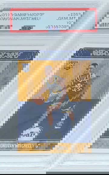 2017 Hoops Donovan Mitchell RC #263 PSA 10 GEM MINT