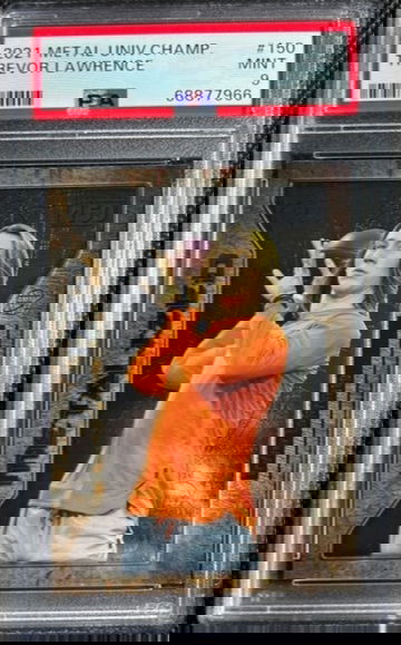 2021 Metal Universe Champions Metalized #150 Trevor Lawrence PSA 9 MINT