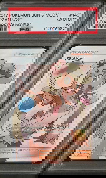 2017 Sun & Moon #145/145 Mallow Guardians Rising PSA 10