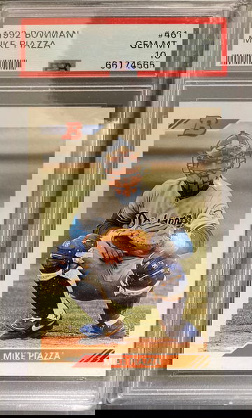 Mike Piazza 1992 Bowman #461 RC PSA 10 Gem Mint