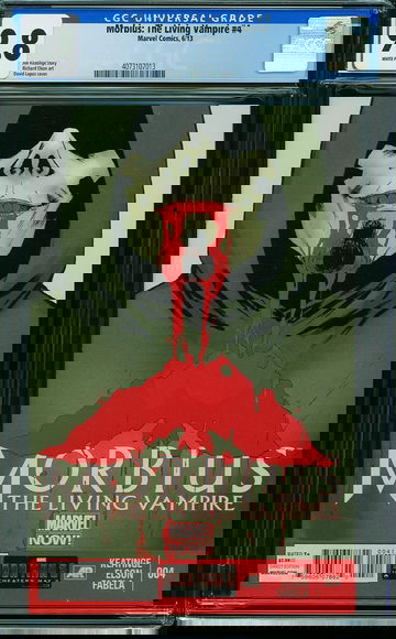 MORBIUS: THE LIVING VAMPIRE v2013 #4, CGC 9.8 NM/MT
