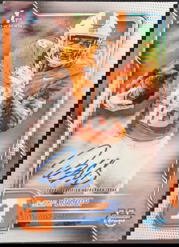 2025 Bowman Chrome U Prospect Autograph White #BCA-DBI DeSean Bishop /15