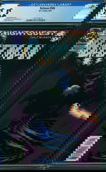 BATMAN #506, CGC 9.2 NM-