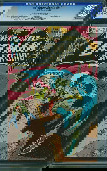 DETECTIVE COMICS #410, CGC 9.4 NM