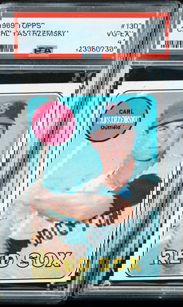 1969 Topps Carl Yastrzemski #130 PSA 4
