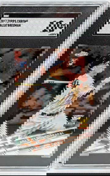 2017 Topps Chrome Alex Bregman SGC 10