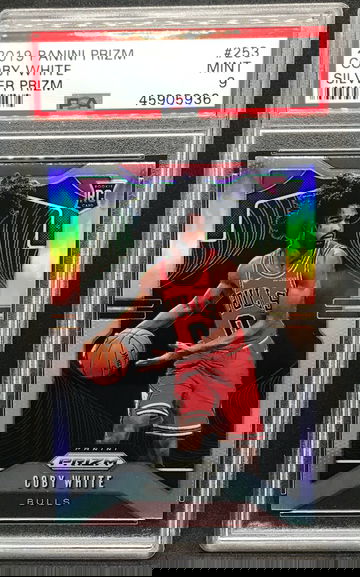 Coby White 2019 Prizm Silver PSA 10 Rookie