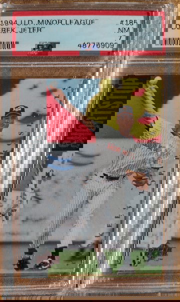 1994 Upper Deck Minor League Derek Jeter PSA 7