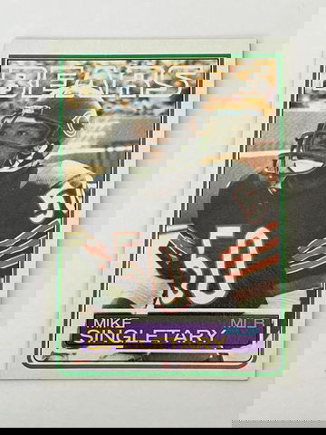 1983 Mike Singletary (RC) Topps #38 (NM-MT)