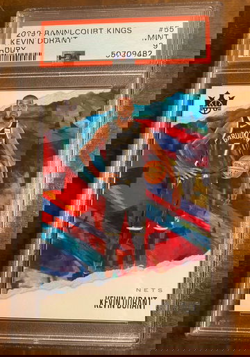 Kevin Durant 2019/20 Court Kings Ruby /149 PSA 9 POP 1