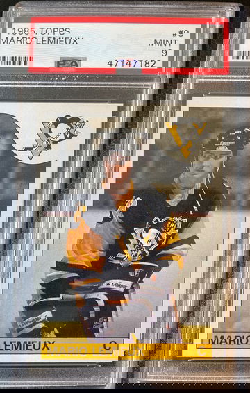 1985 Mario Lemieux PSA 9