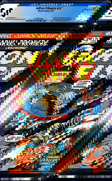 Marvel Premiere #15 🔥 Origin & 1st appearance IRON FIST (Danny Rand) 🔥 CGC 9.0