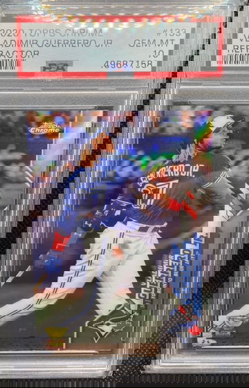 Vladimir Guerrero jr 2020 Topps chrome refractor 