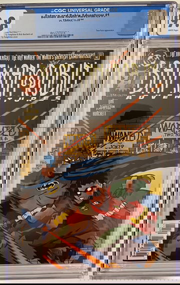 BATMAN AND ROBIN ADVENTURES # 1 DC COMICS 1995 CGC 9.8 WHITE PAGES  FANTASTIC COMIC!!!