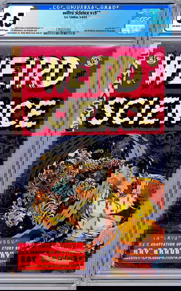 WEIRD SCIENCE #19 CGC 3.5 *USED IN SOTI CENSURE CONTROVERSY* RAY BRADBURY 1953