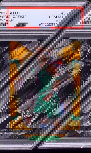 2022 Select Concourse Gold Flash Jayson Tatum /10 #55 PSA 10 GEM MINT