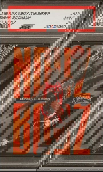 1998 Skybox Dennis Rodman Noyz Boyz PSA 9