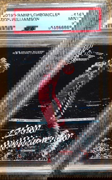 2019 Panini Chronicles Zion Williamson PSA 9 Mint #143