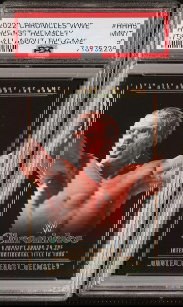 2022 Panini Chronicles Hunter Hearst Helmsley #HHH5 PSA 9