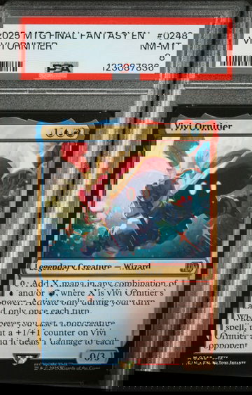 2025 Final Fantasy - English Vivi Ornitier #0248 PSA 8