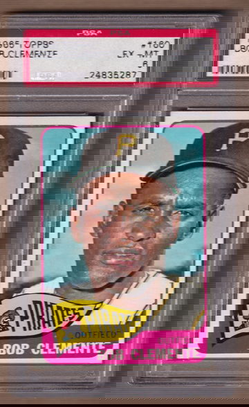 1965 #160 Bob Clemente PSA 6