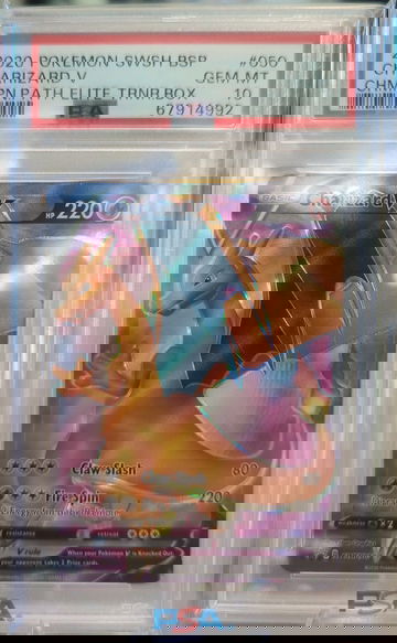 2020 Pokemon Charizard V Champion's Path PSA 10