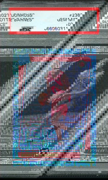 2021 Panini Donruss Choice Scottie Barnes #236 PSA 10