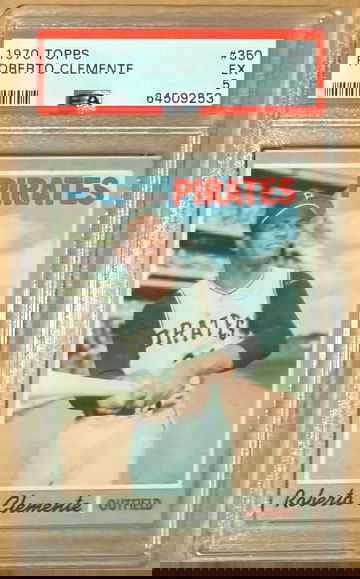 1970 Topps Roberto Clemente PSA 5