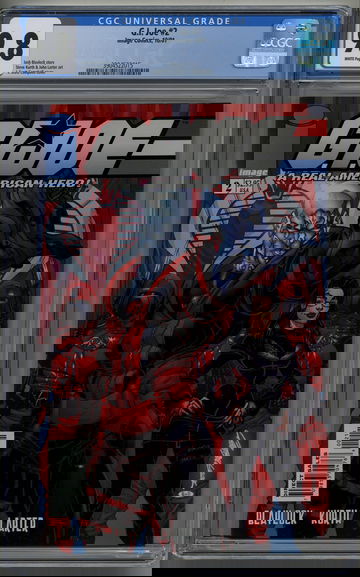 G.I. Joe #2 (2001) Image CGC 9.8 J. Scott Campbell Destro Baroness cover