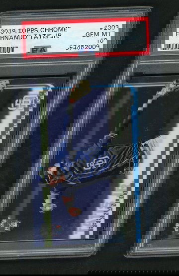 2019 Topps Chrome #203 Fernando Tatis Jr. Rookie PSA 10 Gem Mint San Diego Padres