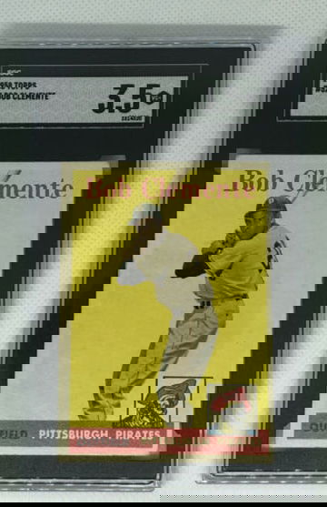 1958 Topps #52 Bob Clemente  SGC 3.5 VG+ RARE