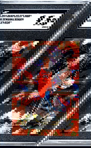 2024 Panini Select Wnba #48 Dewanna Bonner Red Ice Prizm SGC 9.5