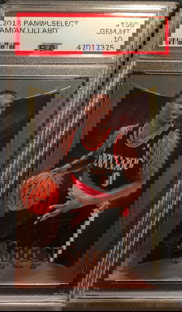 Damian Lillard 2012 Panini Select Gem Mt 10