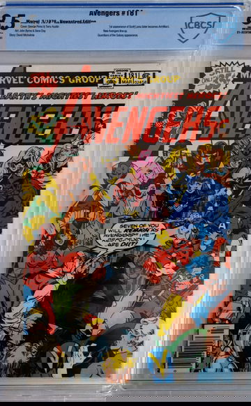 AVENGERS #181 CBCS 8.5 1’ST APPEARANCE SCOTT LANG ANT MAN AND NEW LINE UP