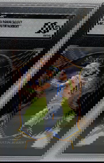 2020 SELECT CONCOURSE LEVEL ROOKIE JUSTIN HERBERT RC | #44 | SGC 10 GEM MINT