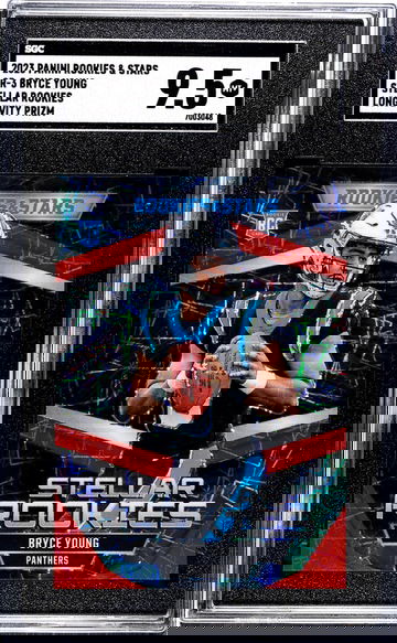 2023 Panini Rookies & Stars #SR-3 Bryce Young Stellar Rookies Longevity Prizm SGC 9.5