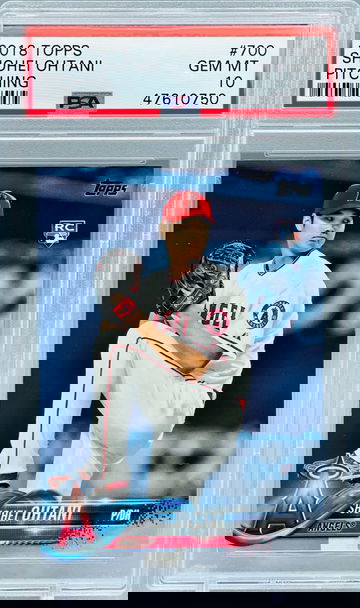 Shohei Ohtani 2018 Topps Base PSA 10