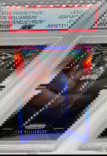 Zion Williamson Red White Blue Prizm PSA 10